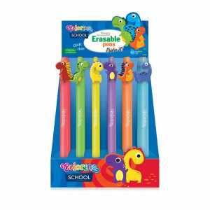 CoolPack Radierbarer Stift Dinosaurs 6fach sortiert
