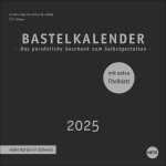 HEYE Bastelkalender 2025 klein Premium schwarz