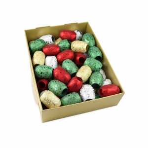 PRÄSENT Ringelband Eiknäuel Glitterstar 4fach sortiert