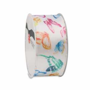 PRÄSENT Satinband Mariposa 40mmx2m