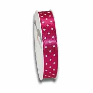 PRÄSENT Punkteband MiniDots magenta 15mmx3m