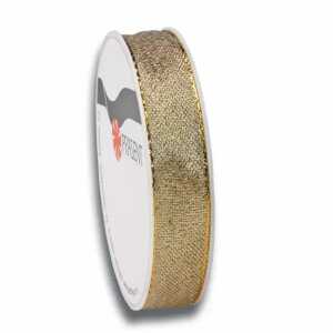 PRÄSENT Brokatband Wien gold 15mmx4m