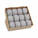 PRÄSENT Kordel Donau grau/weiß 2mx15m