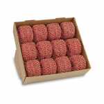 PRÄSENT Kordel Donau rot/natur 2mx15m