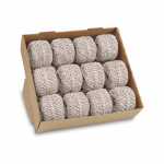 PRÄSENT Kordel Donau natur/weiß 2mx15m