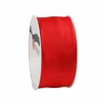PRÄSENT Seidenband Lyon rot 40mmx2m