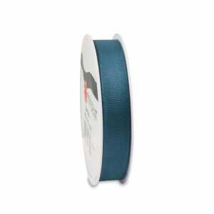 PRÄSENT Taftband Europa petrol 15mmx10m