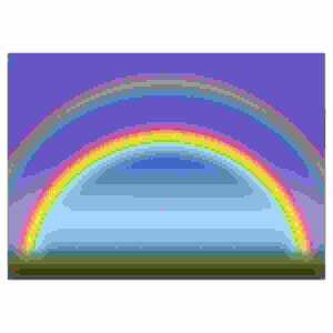 URSUS Transparentpapier Regenbogen 115g/m² DIN A4 25 Blatt