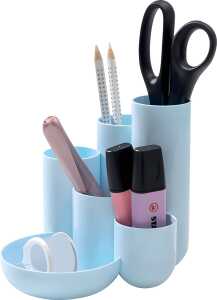 HAN Schreibtischköcher CAMPUS pastellblau