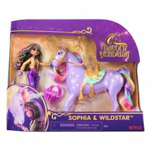 Unicorn Academy Spielfiguren Sophia & Wildstar