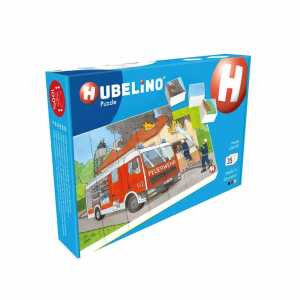 HUBELiNO Puzzle Feuerwehreinsatz 35 Teile