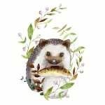 Paper+Design Servietten Forest Hedgehog 33x33cm 20...