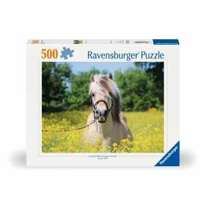 Ravensburger Puzzle Pferd im Rapsfeld 500 Teile