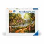 Ravensburger Puzzle Cottage am Fluß 500 Teile