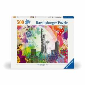 Ravensburger Puzzle Postkarte aus New York 500 Teile