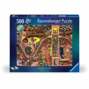 Ravensburger Puzzle Ludicrous Libray 500 Teile