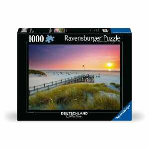 Puzzle Deutschland Collection Sonnenuntergang über Amrum 1000 Teile