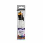 DALER ROWNEY Pinselset Graduate 4er kurzstielig Synthetik