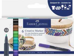 Faber Castell Creative Marker 1,5 mm Fairy forrest 6er Etui