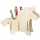 PEBARO Holzbausatz Laser cut Stiftehalter Einhorn