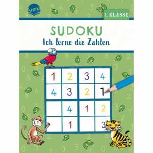 Arena Rätselbuch Sudoku - Ich lerne die Zahlen (1. Klasse)