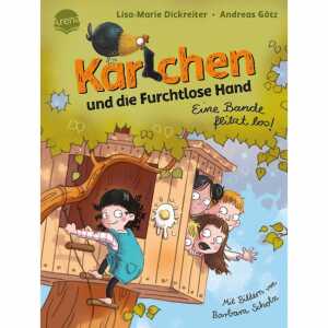 Kinderbuch Karlchen und die Furchtlose Hand Eine Bande flitzt los!