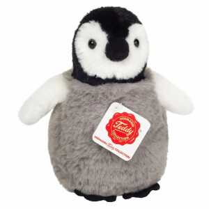 Teddy-Hermann Plüsch Pinguin grau/schwarz 15cm