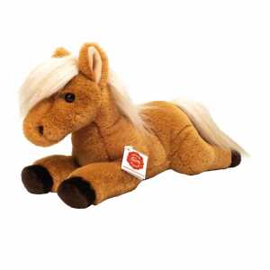 Teddy-Hermann Plüsch Pferd liegend braun 34cm