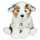Teddy-Hermann Australian Shepherd Welpe sitzend weiß/grau/braun 22cm