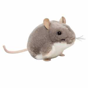 Teddy-Hermann Plüsch Maus grau 9cm