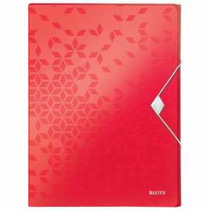 Leitz Ablagebox WOW PP 30mm rot DIN A4