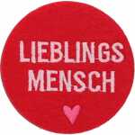 DEPESCHE Filzmagnet groß Lieblingsmensch
