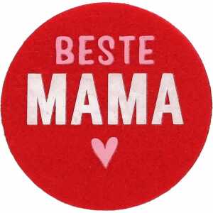 DEPESCHE Filzmagnet groß Beste Mama