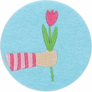 DEPESCHE Filzmagnet groß Blume