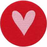 DEPESCHE Filzmagnet groß Herz 4010070691424