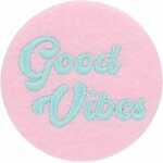 DEPESCHE Filzmagnet groß Good Vibes
