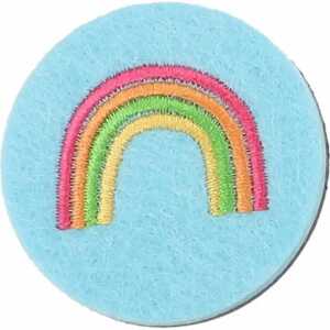 DEPESCHE Filzmagnet klein Regenbogen