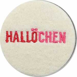 DEPESCHE Filzmagnet klein Hallöchen