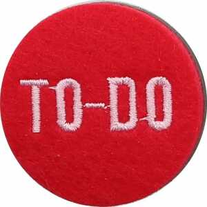 DEPESCHE Filzmagnet klein To-Do