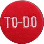 DEPESCHE Filzmagnet klein To-Do