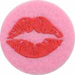 DEPESCHE Filzmagnet klein Kussmund