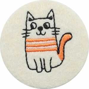 DEPESCHE Filzmagnet klein Katze