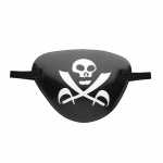 WIDMANN Piraten Augenklappe schwarz