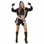 WIDMANN Erwachsenenkostüm Boxer schwarz...