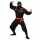 WIDMANN Erwachsenenkostüm Super Muskel Ninja schwarz Größe M