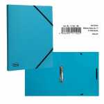 Idena Eco Ringbuch 2 Ringe hellblau DIN A4 25mm aus Karton