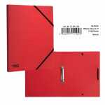 Idena Eco Ringbuch 2 Ringe rot DIN A4 25mm aus Karton