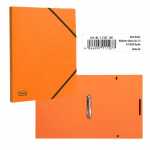 Idena Eco Ringbuch 2 Ringe orange DIN A4 25mm aus Karton