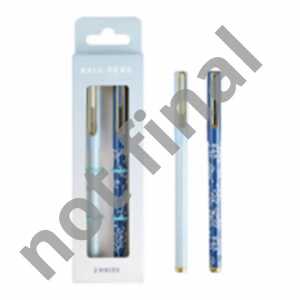 Idena Kugelschreiber Metall 2 Stück