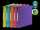 Ringbuch "School Life" PP 30 mm 2 Ringe sortierte Packung mit 5 Farben